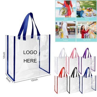 Clear Pvc Tote Bag