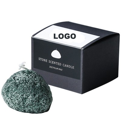 Stone Shaped Scented Candle