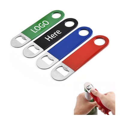 Duty Stainless Steel Flat Bottle Opener