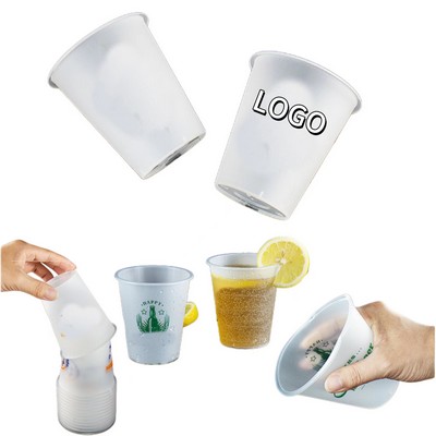 13oz Disposable Plastic Hot & Cold Frosted Beer Cups