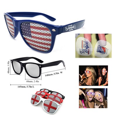 Sticker Pinhole Sunglasses