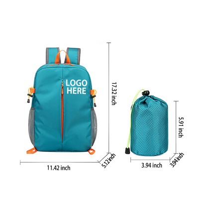 20L Lightweight Waterproof Outdoor Travel Foldable Backpack