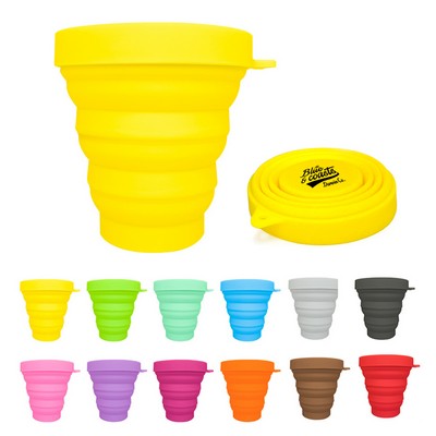 6oz Silicone Folding Cup