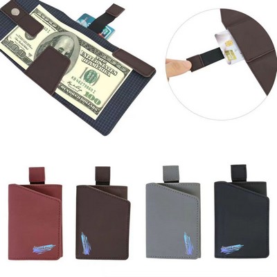 Stylish Drawstring Men's Card Holder