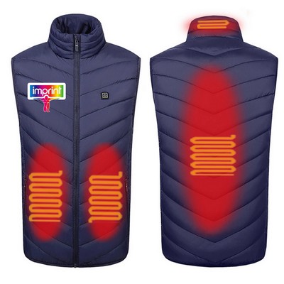 Electric Heated Vest-4 Heating Zones