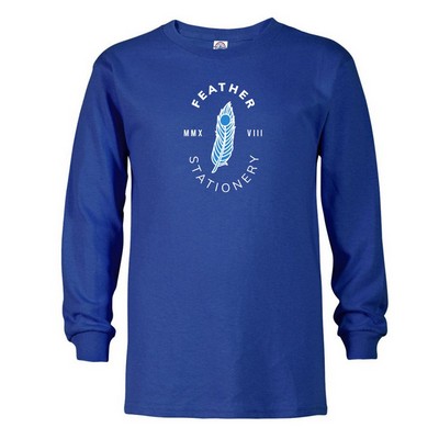 Youth Pro Weight Long Sleeve Tees 5.2 oz