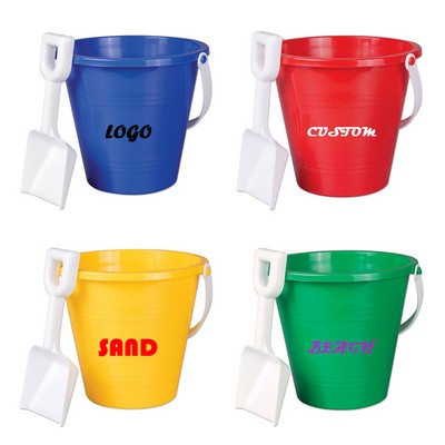 9" Sand Pail with Shovel