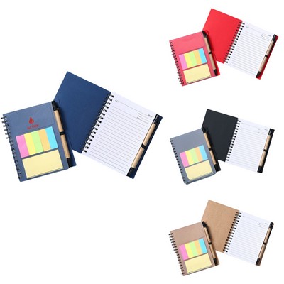 Sticky Flag Jotter Notepad&Pen