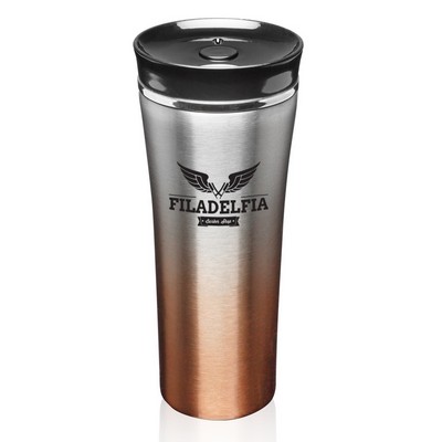 Two Tone Stainless Steel Travel Mugs 16 oz