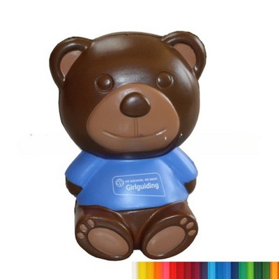 New Foam Bear Shaped Stress Ball