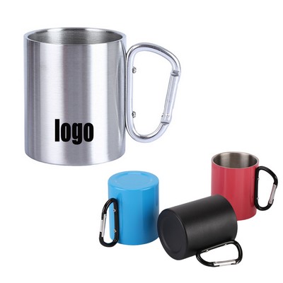 10 Oz Outdoor Mug With Carabiner