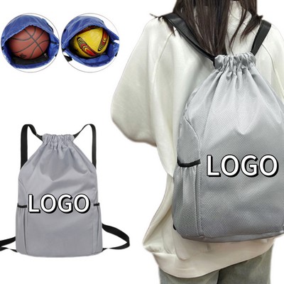 Basketball Football Fabric Drawstring