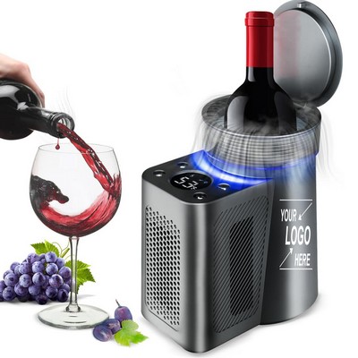 LED Display Electric Wine Cooler