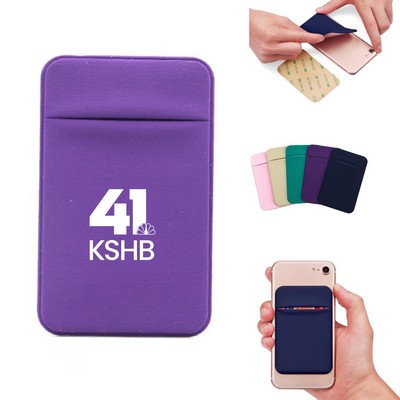 Slim Credit Card Holder for Back of Phone