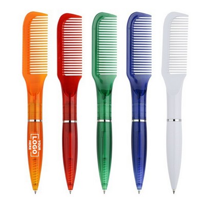 2-in-1 Pen and Hair Comb Tool