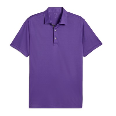 Puma® Pure 2.0 Men's Golf Polo Shirt- Team Violet