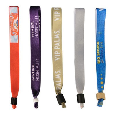 Sublimated Fabric Festival Bracelet