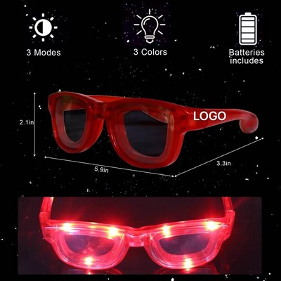 LED luminous glasses