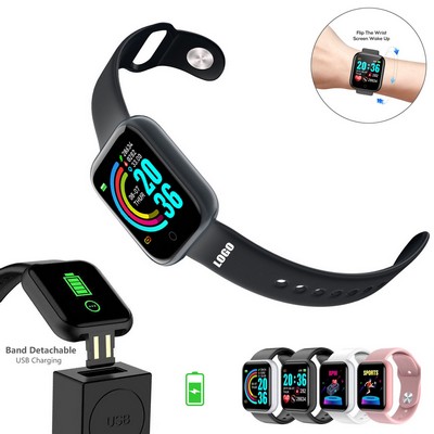 Fitness Tracker Smart Bracelet Watch with Ergonomic Touch Screen