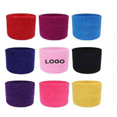 Cooling Sport Wristband for Sweat Absorption