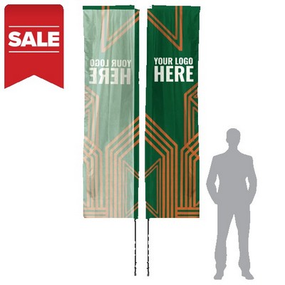 SPECIAL SALE - 7' 10' 13' Printed Banner Flag