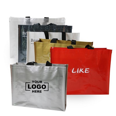 Woven Tote Bag Waterproof Shopping Bag