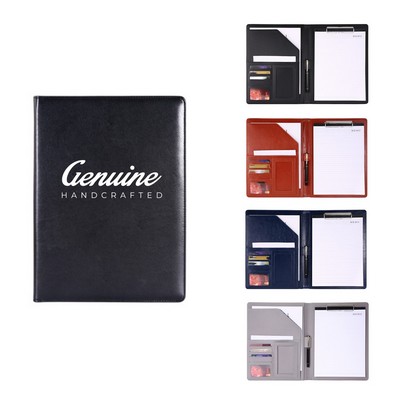 Pu Leather Business Portfolio with Calculator