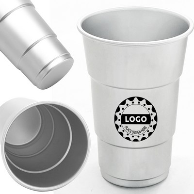 16 oz. Aluminum Party Camping Cup