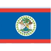 4'x6' Belize U.N. Nylon Outdoor Flag - Style C