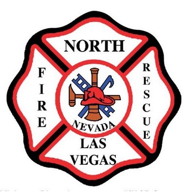 Fire Rescue Badge Acrylic Coaster w/Felt Back