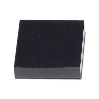 Jet Black Square Marble Base (2"x¾"x2")