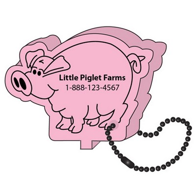 Pig Key Tag