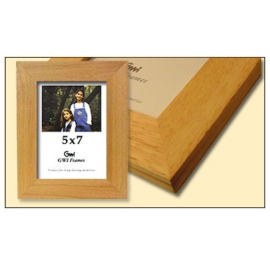 Alderwood Flat Style Photo Frame (3.5"x5")