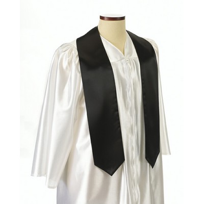 Black 72" Graduation Stole