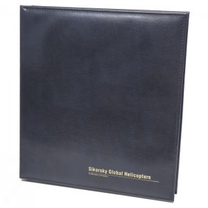 Councilman Sr. Top Grain Leather 1/2" Ring Binder w/ Horizontal Pocket