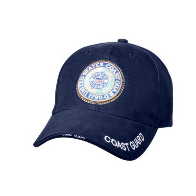 U.S. Coast Guard Deluxe Low Profile Insignia Cap