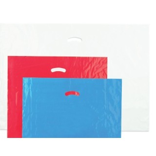 White Super Gloss™ Low Density Single Layer Bag (15"x18"x4")