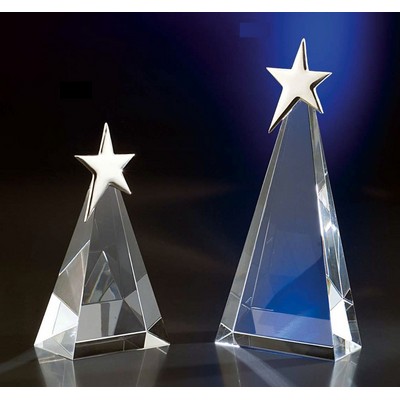 Show Time Optic Crystal Award (3½"x6¾")