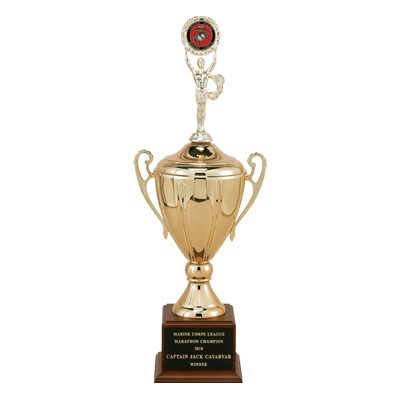 26" Savoia Cup Trophy Series w/Gold & Silver Italian Cup