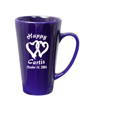 16 Oz. Gloss Funnel Ceramic Mug