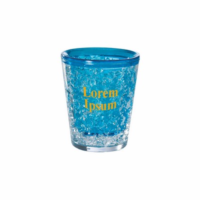 1.7 Oz. Arctic Gel™ Shot Glass w/Freezer Gel