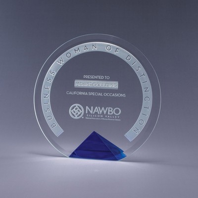 8.5" Cyrk Starphire Crystal Award