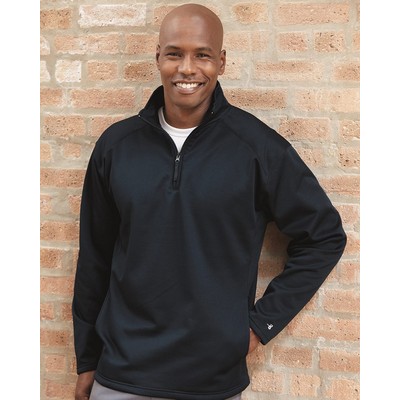 Badger Performance Fleece Quarter-Zip Pullover