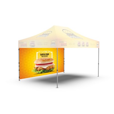 15'X7' Double Sided Dye Sublimated Canopy Back Walls