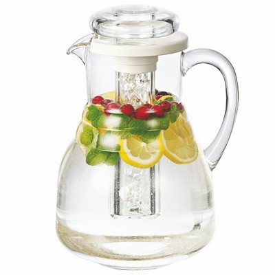 Ribbed MS Plastic Ice Tube Water Pitcher (3.3 Liter)