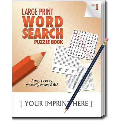 LARGE PRINT Word Search Puzzle Pack Set - Volume 1