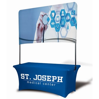 6' Table Top Billboard Banner (Half Height)