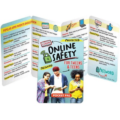 Online Safety For Tweens & Teens Pocket Pal - Personalized