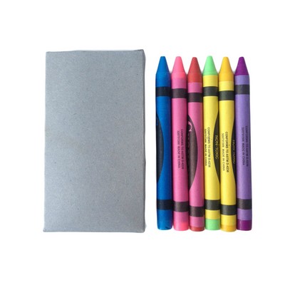 6 Pieces Crayons Set