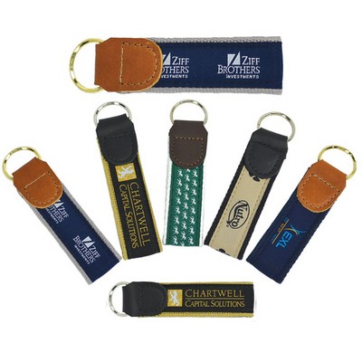 Motif Ribbon Key Fob